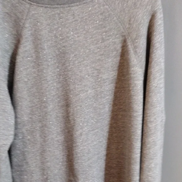 Old Navy Vibrant And Fun Gray Sparkle Sweatshirt - Picture 4 of 4
